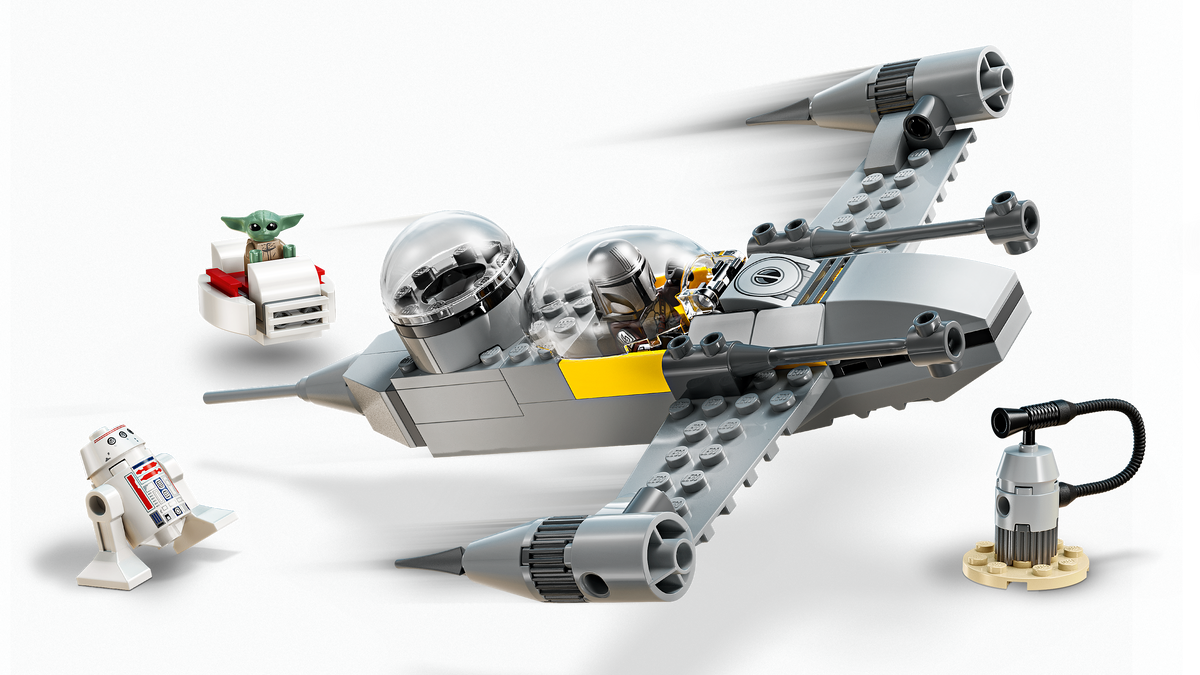 LEGO® Star Wars 75410 Mandos und Grogus N-1 Starfighter™ – Modell