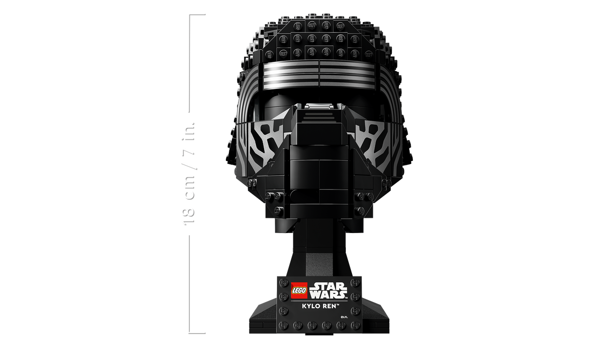 LEGO® Star Wars 75415 Kylo Ren™ Helm – Detailansicht 1