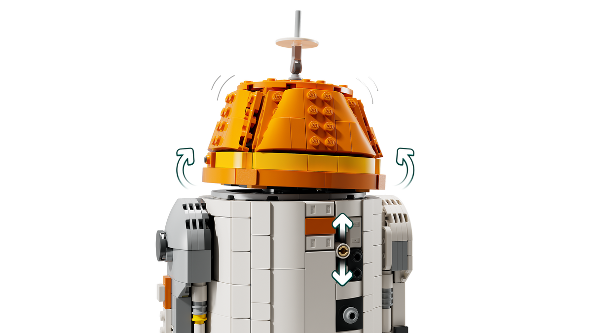LEGO® Star Wars 75416 Astromech-Droide Chopper (C1-10P)™ – Detailansicht 3