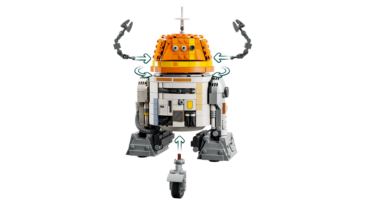 LEGO® Star Wars 75416 Astromech-Droide Chopper (C1-10P)™ – Detailansicht 2