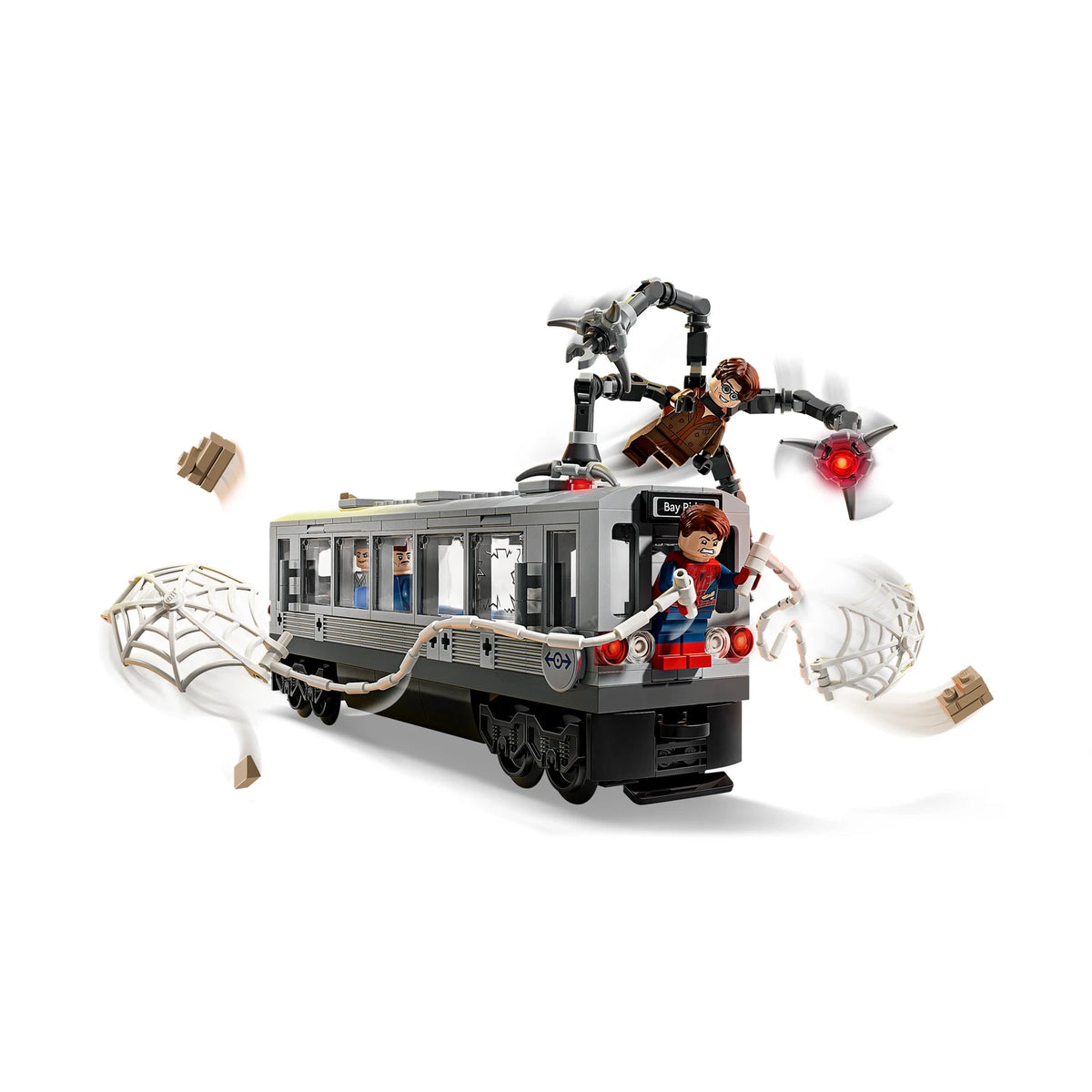 LEGO® Marvel 76321 Spider-Man vs. Doc Ock: Showdown in der U-Bahn