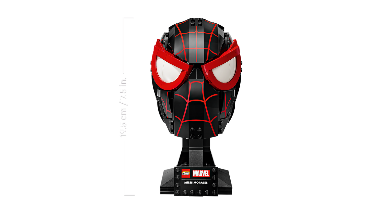 LEGO® Super Heroes 76329 Miles Morales' Maske – Detailansicht 1