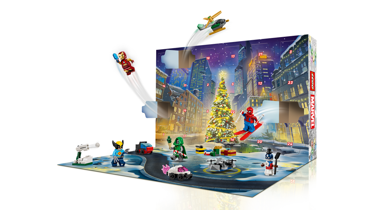 LEGO® Marvel 76340 Adventskalender 2026 – Detailansicht