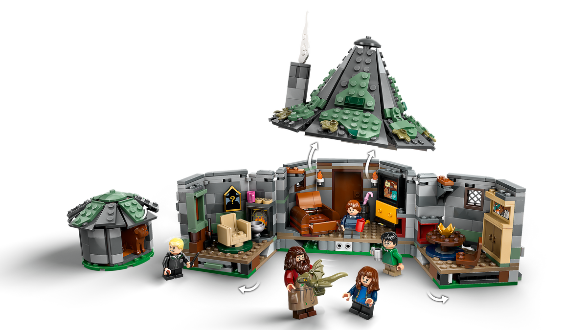 LEGO® Harry Potter 76428 Hagrids Hütte: Ein unerwarteter Besuch – Detailansicht 4