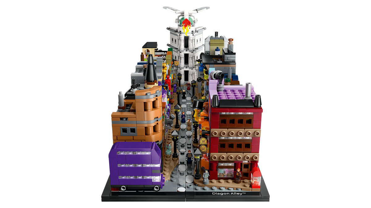 LEGO® Harry Potter 76444 Die Zauberläden der Winkelgasse™ – Detailansicht 2