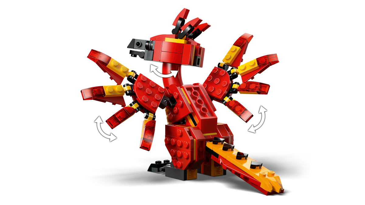 LEGO® Harry Potter 76448 Fawkes™: Dumbledores Phönix – Detailansicht 3