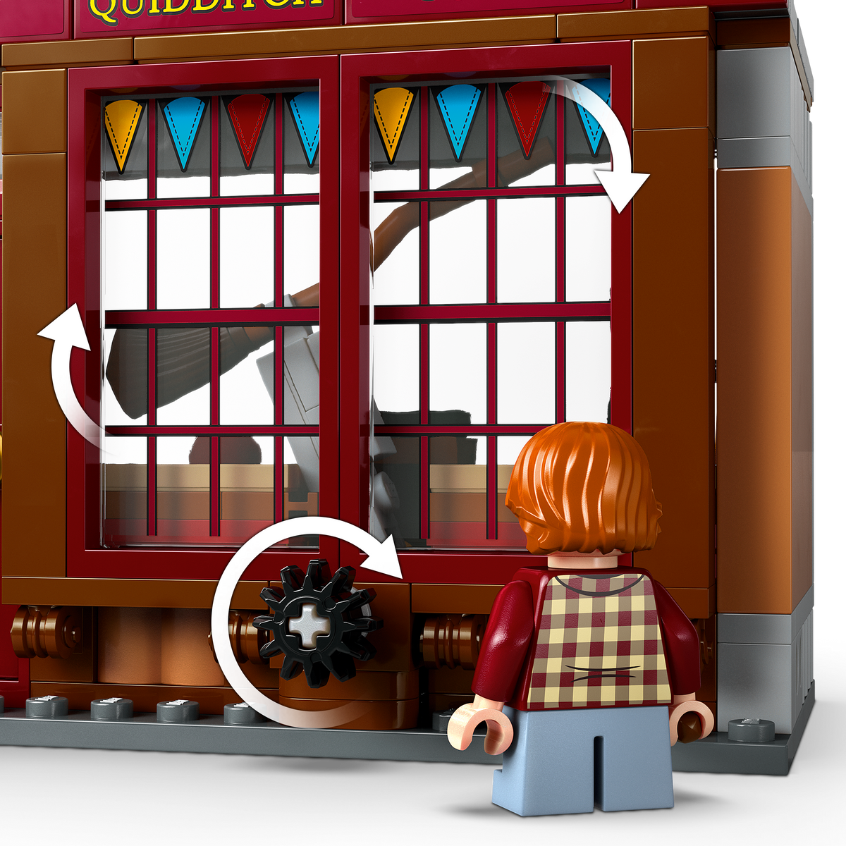 LEGO® Harry Potter 76452 Qualität für Quidditch™ & Fortescues Eissalon – Detailansicht 4
