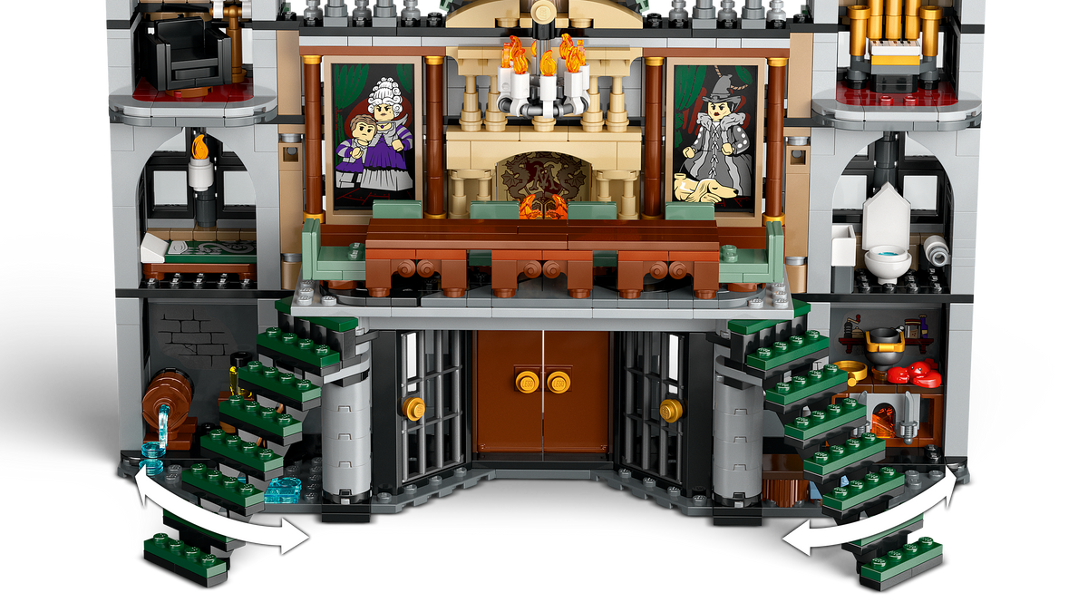 LEGO® Harry Potter 76453 Landsitz der Familie Malfoy – Detailansicht 2