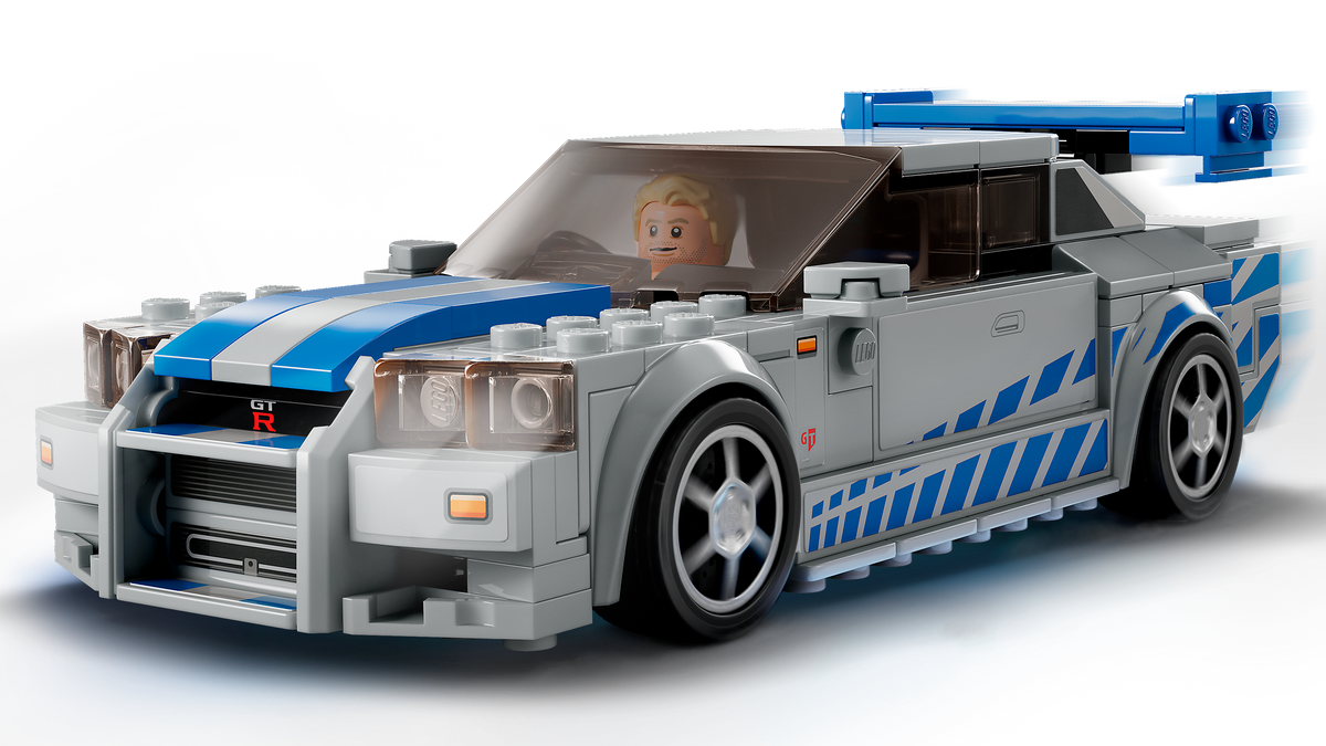 LEGO® Speed Champions 76917 2 Fast 2 Furious – Nissan Skyline GT-R (R34) – Modell