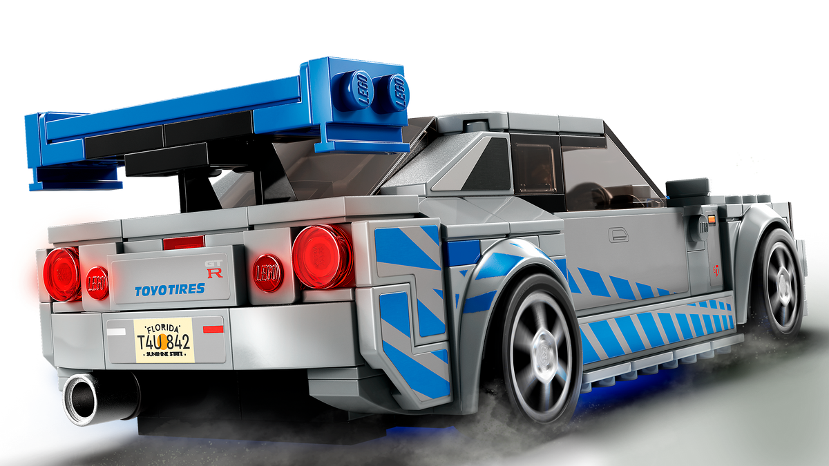 LEGO® Speed Champions 76917 2 Fast 2 Furious – Nissan Skyline GT-R (R34) – Detailansicht 2