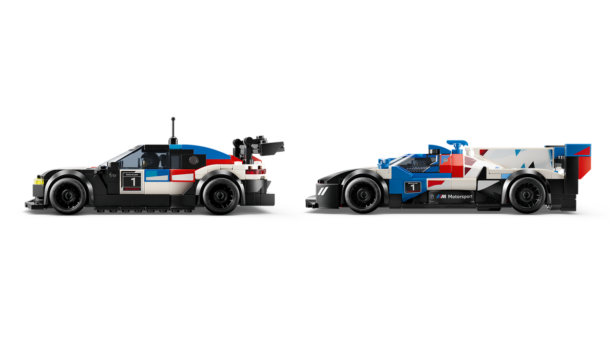 LEGO® Speed Champions 76922 BMW M4 GT3 & BMW M Hybrid V8 Rennwagen – Detailansicht 2