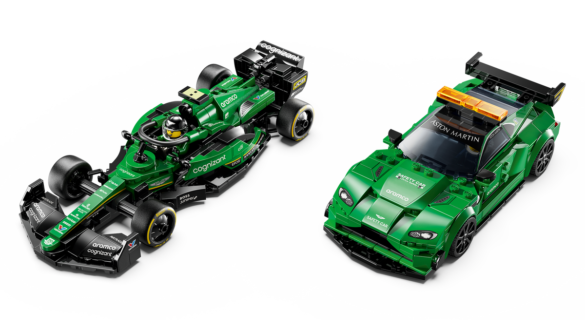 LEGO® Speed Champions 76925 Aston Martin Safety Car & AMR23 – Detailansicht 1