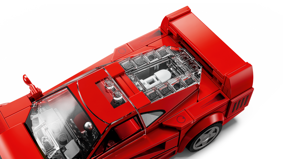 LEGO® Speed Champions 76934 Ferrari F40 Supersportwagen – Detailansicht 2