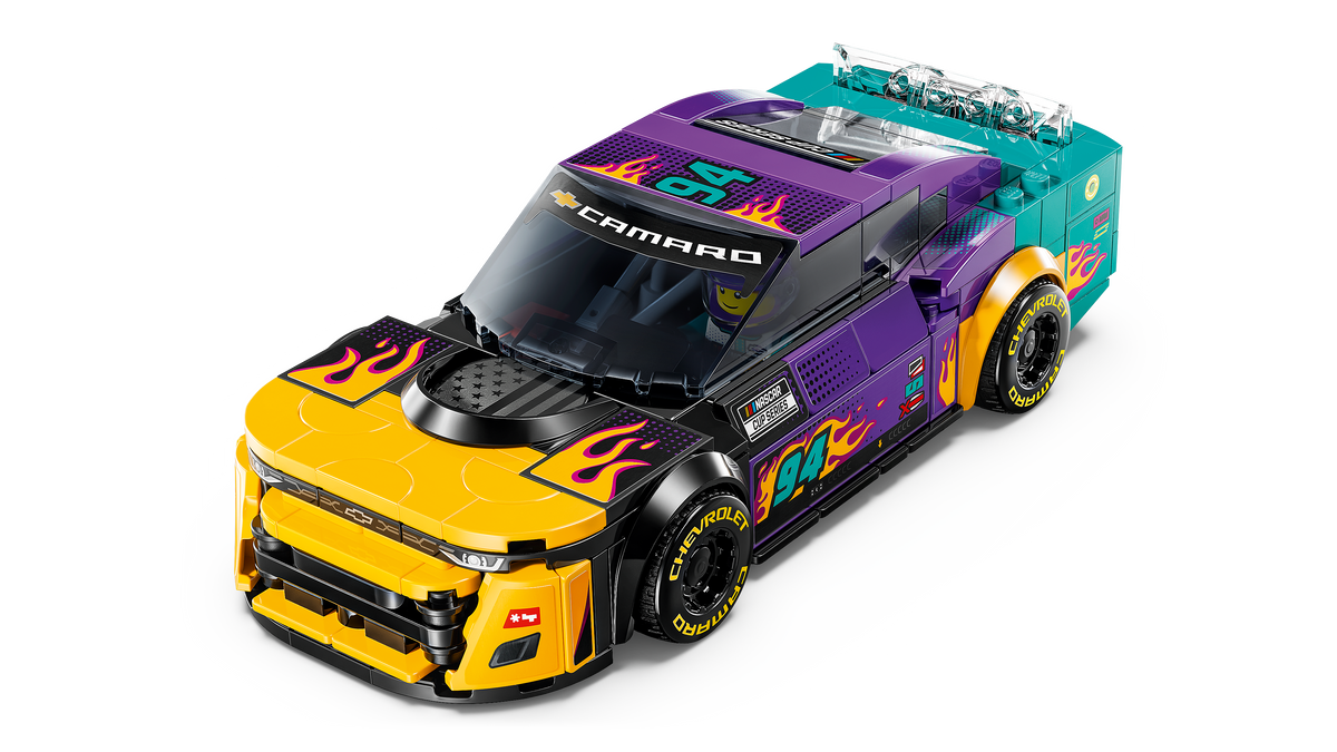 LEGO® Speed Champions 76935 NASCAR® Next Gen Chevrolet Camaro ZL1 – Detailansicht 1