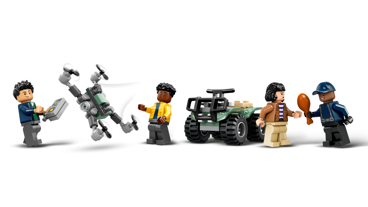 LEGO® Jurassic World 76966 Dinosaurier-Missionen: Allosaurus-Transporter – Detailansicht 4