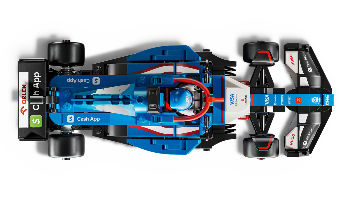 LEGO® Speed Champions 77246 Visa Cash App RB VCARB 01 F1® Rennauto – Detailansicht 4