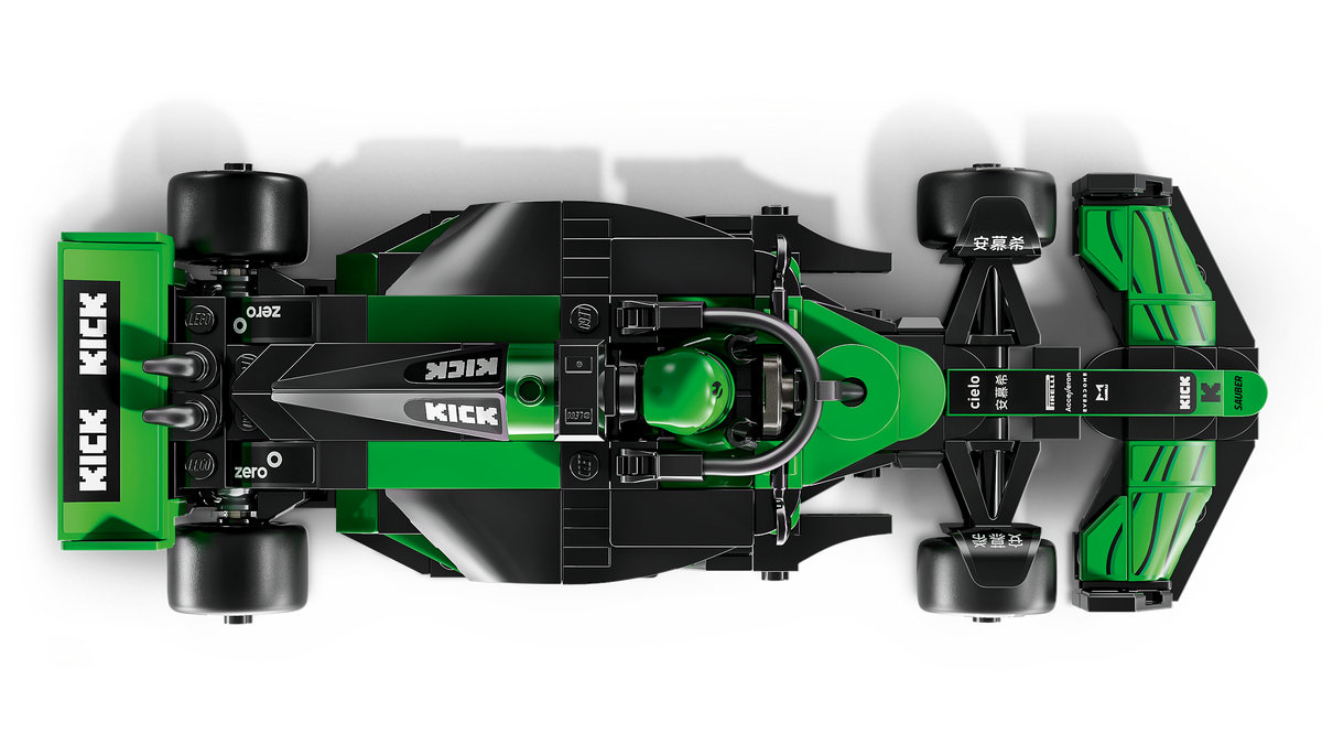 LEGO® Speed Champions 77247 KICK Sauber F1® Team C44 Rennauto – Detailansicht 4