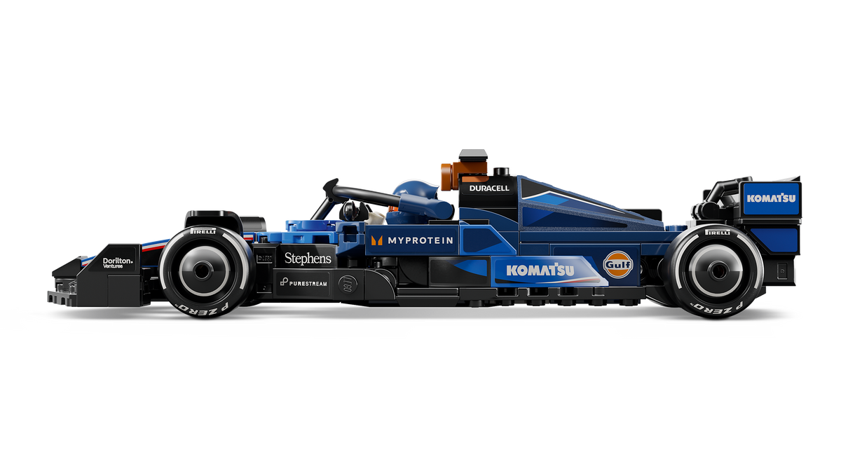 LEGO® Speed Champions 77249 Williams Racing FW46 F1® Rennauto – Detailansicht 1