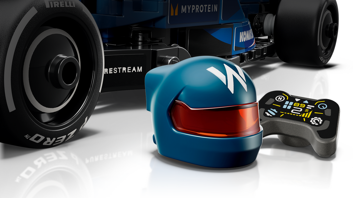 LEGO® Speed Champions 77249 Williams Racing FW46 F1® Rennauto – Detailansicht 3