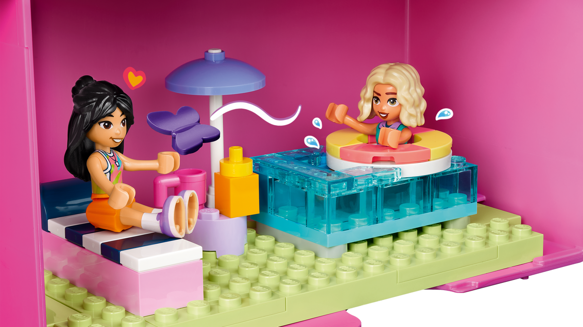 LEGO® Friends 42697 Kreativer Puppenhauskoffer – Detailansicht 4