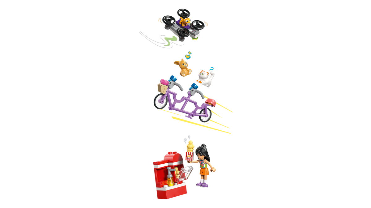 LEGO® Friends 42689 Heartlake City Clubhaus der Freunde – Detailansicht 1