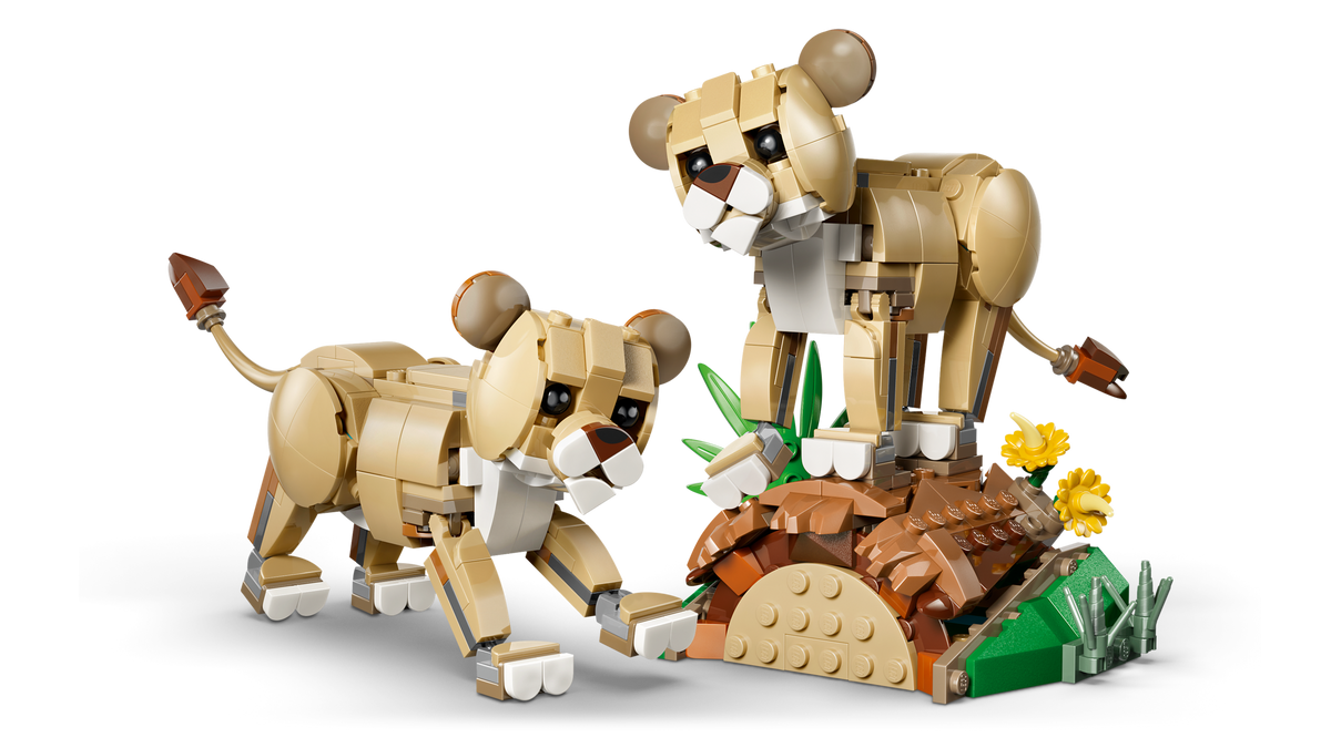 LEGO® Creator 31386 Wilde Tiere: Majestätischer Löwe – Detailansicht 2