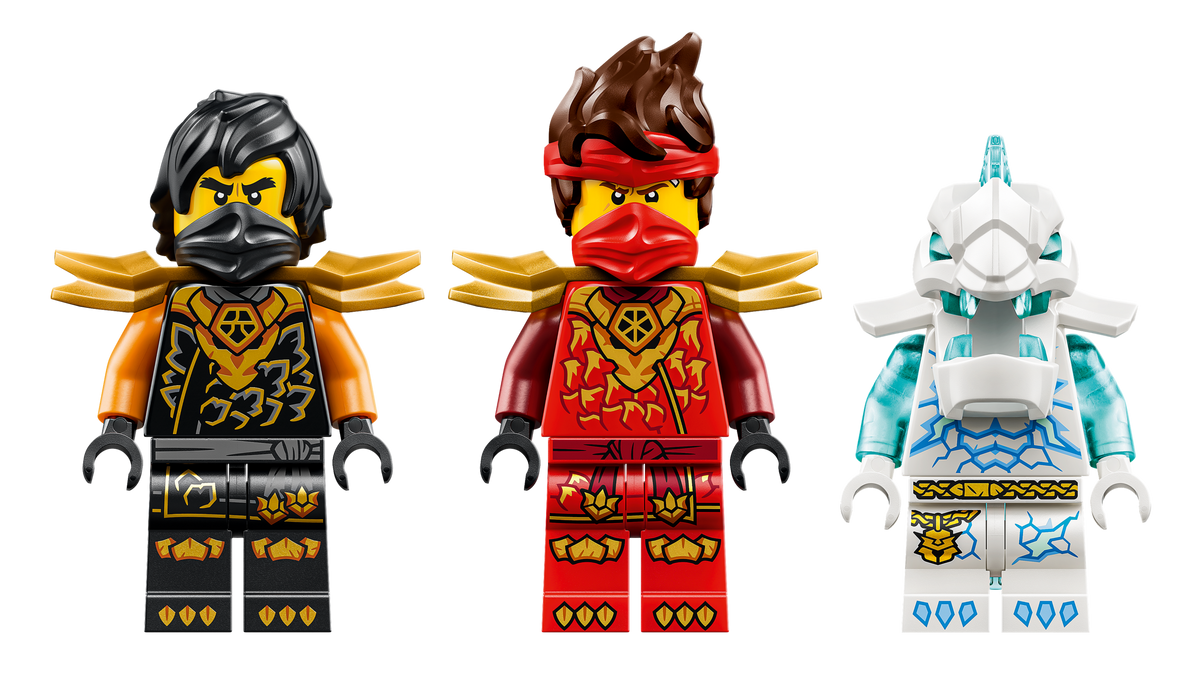 LEGO® Ninjago 71864 Kais und Coles Kombi-Flitzer – Minifiguren