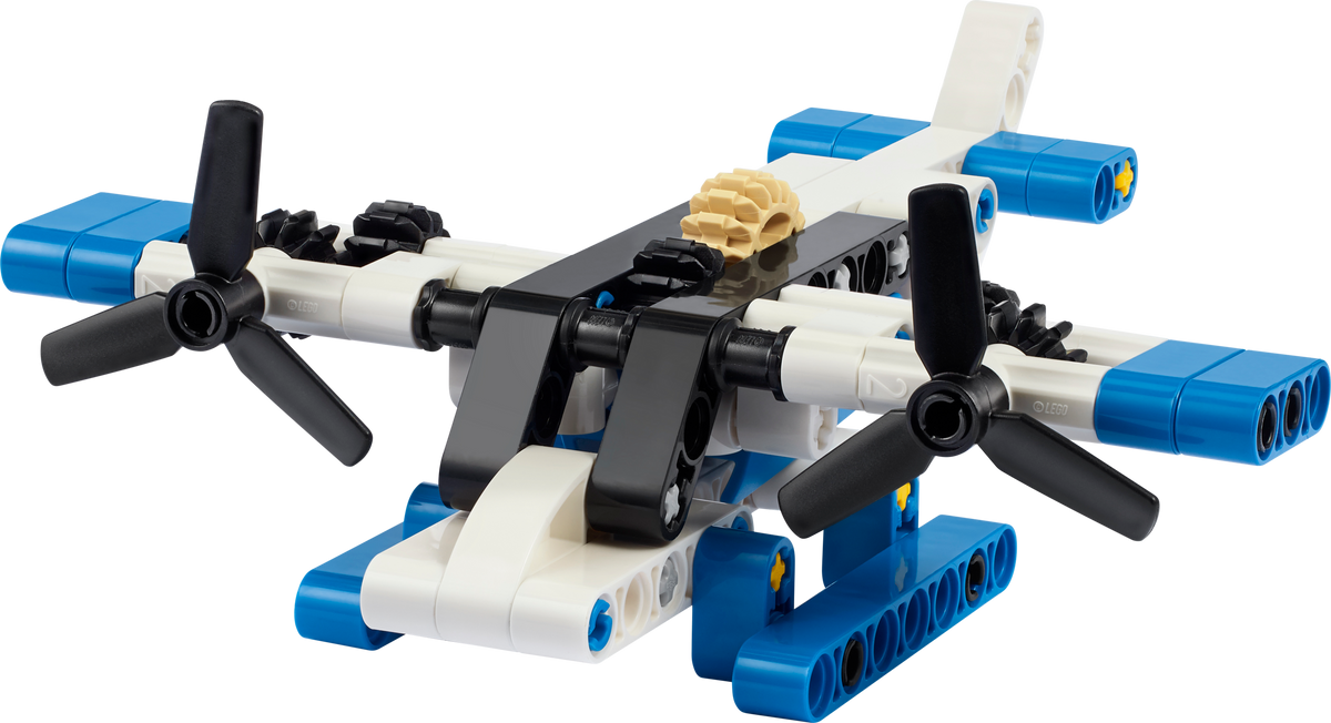 LEGO® Technic 30736 Weißes Wasserflugzeug – Modell
