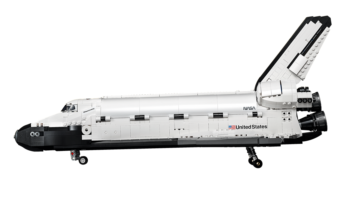 LEGO® Icons (Creator Expert) 10283 NASA-Spaceshuttle „Discovery“ – Detailansicht 1
