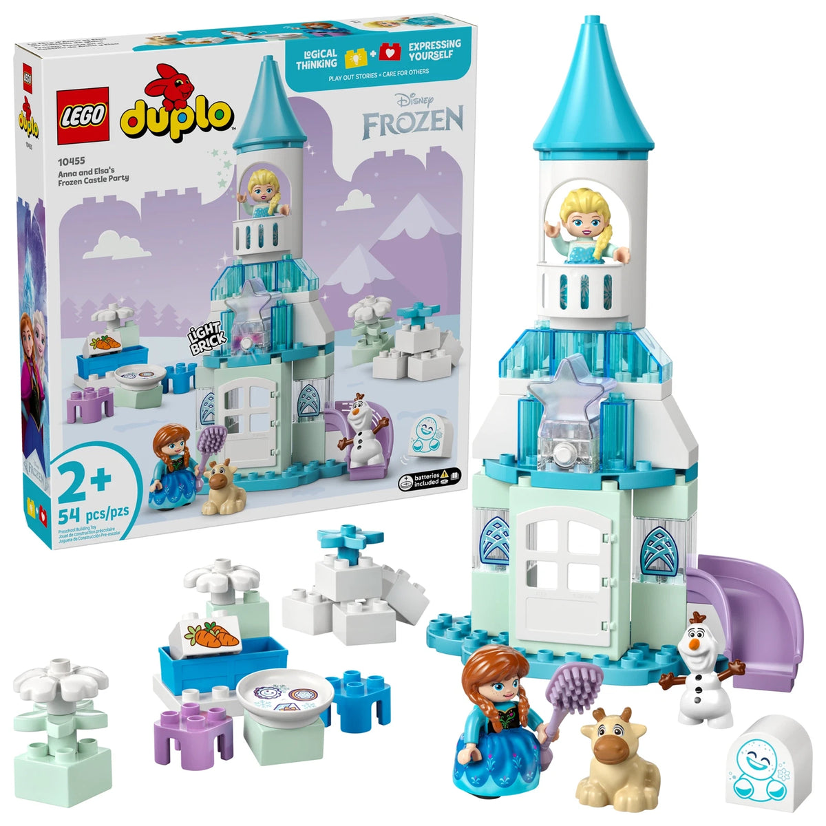 LEGO® Duplo 10455 Annas und Elsas Party im Eispalast – Ansicht 1