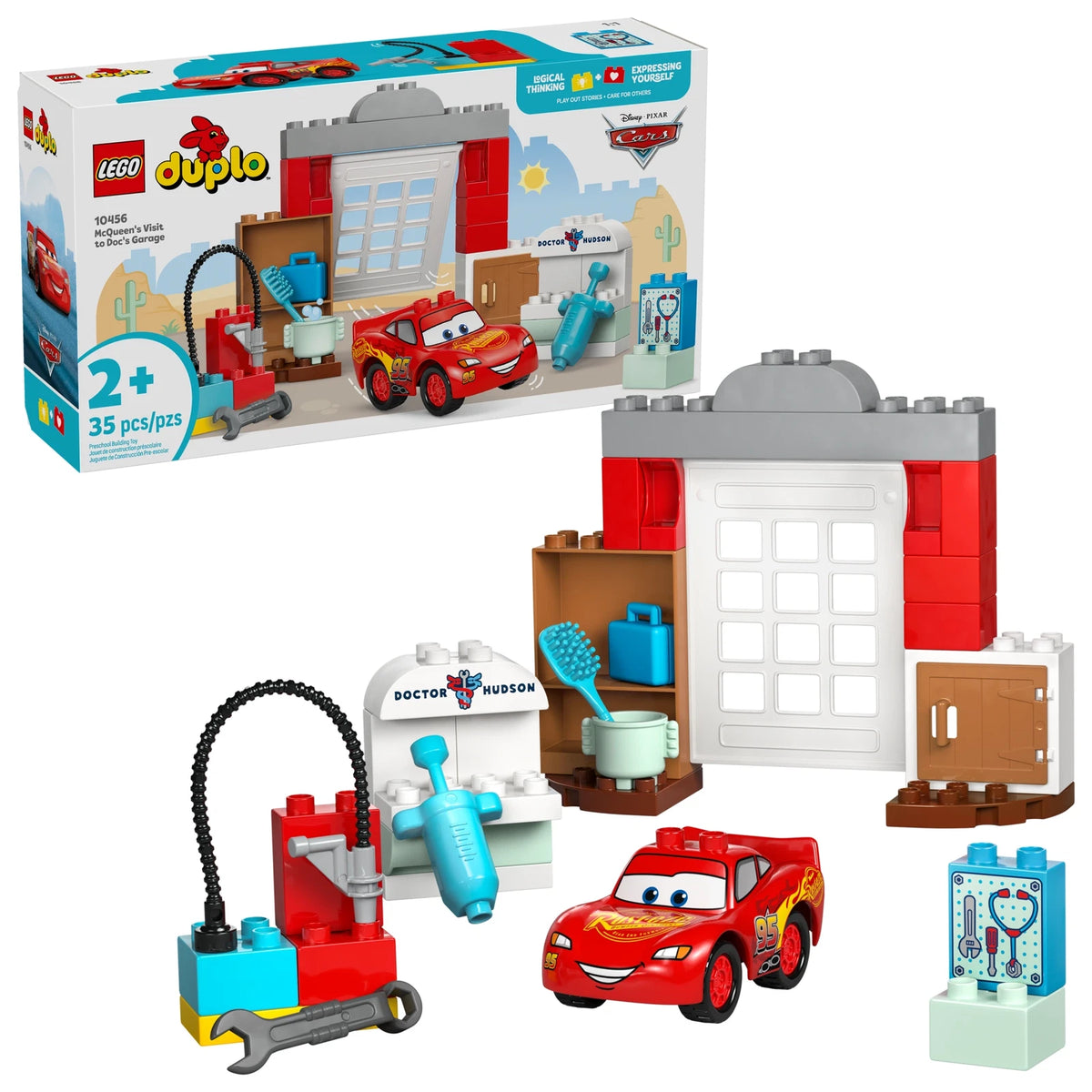 LEGO® Duplo 10456 McQueens Besuch in Docs Werkstatt – Ansicht 1