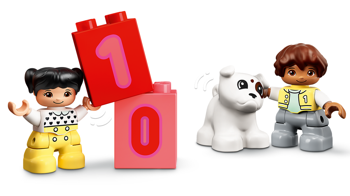 LEGO® Duplo 10954 Zahlenzug – Zählen lernen – Detailansicht 1