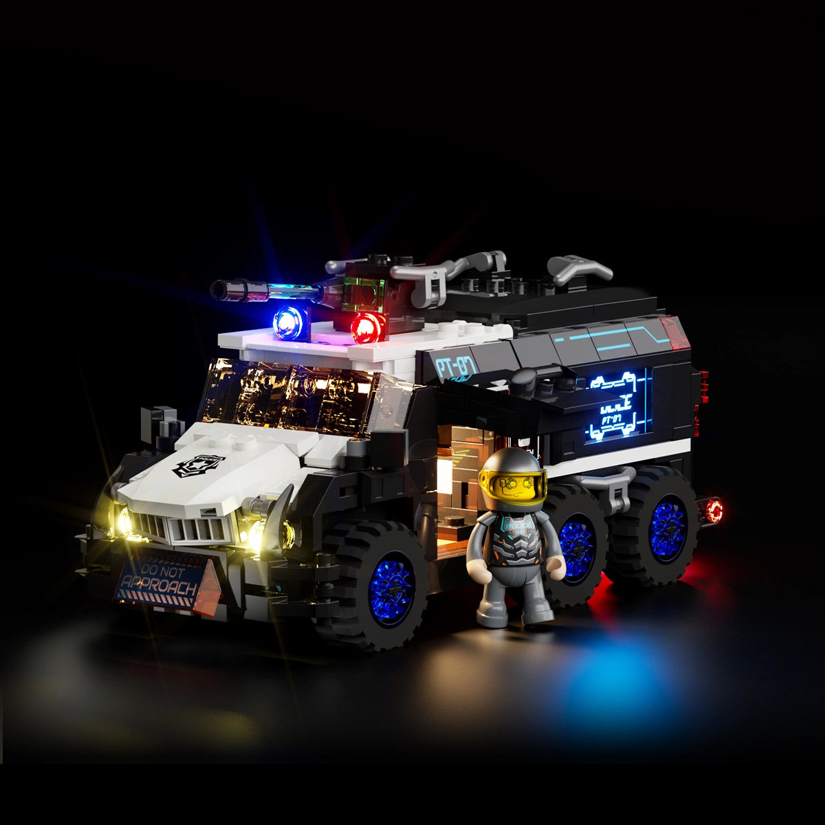Lumibricks Police Urban Convoy 17008