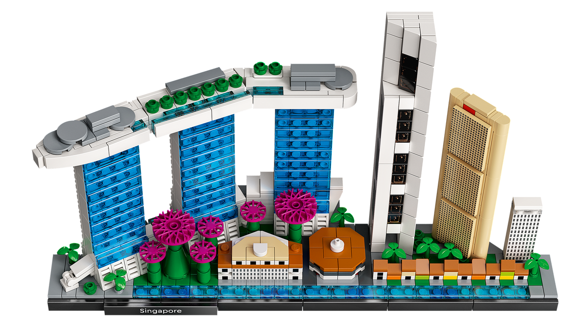 LEGO® Architecture 21057 Singapur – Detailansicht 1