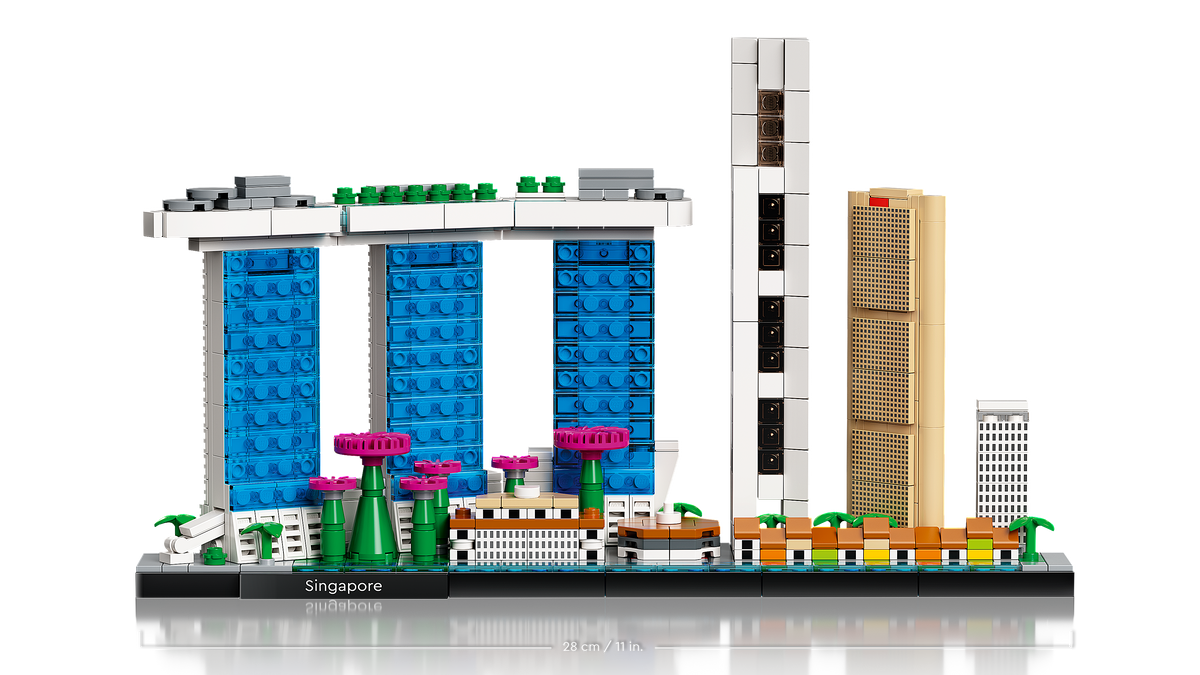 LEGO® Architecture 21057 Singapur – Detailansicht 2