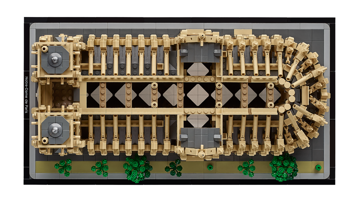 LEGO® Architecture 21061 Notre-Dame de Paris – Detailansicht 2