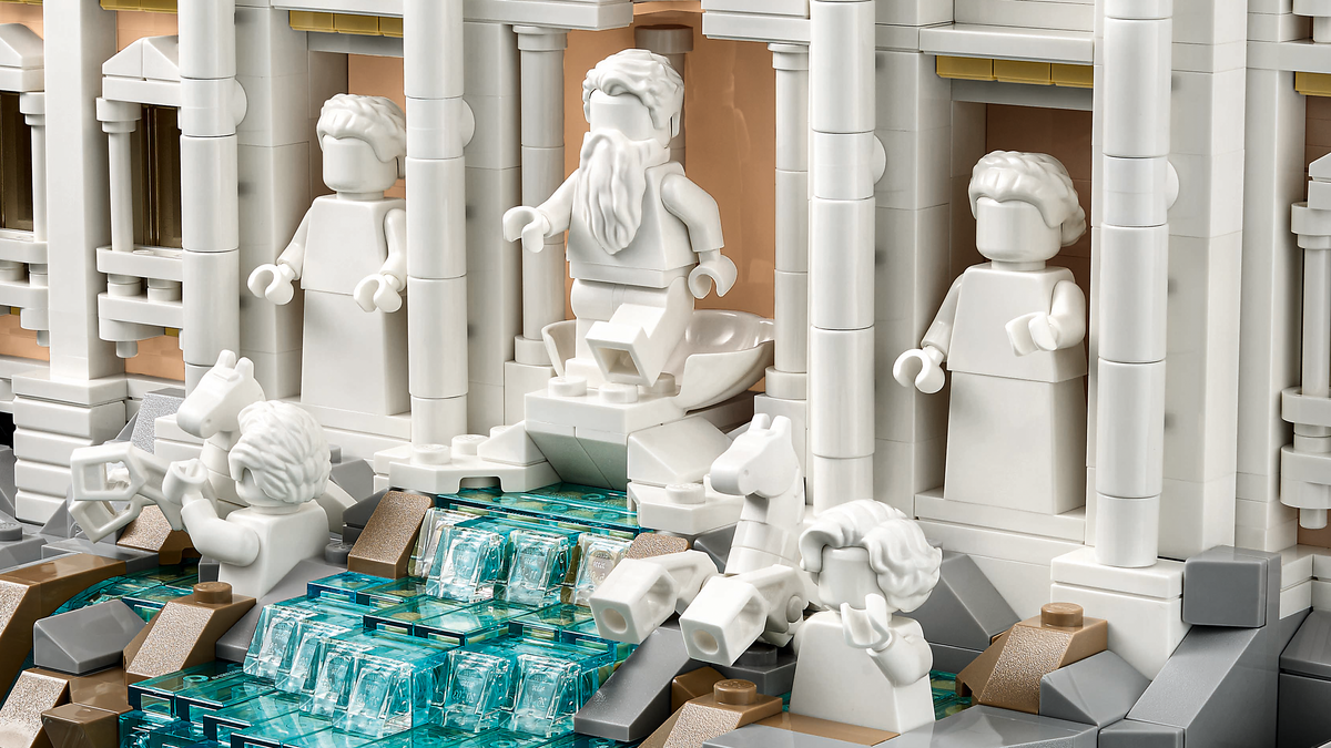 LEGO® Architecture 21062 Trevi-Brunnen – Detailansicht 3
