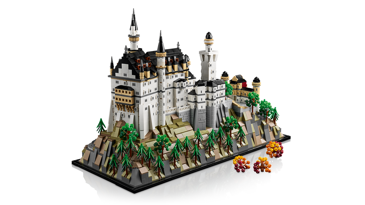 LEGO® Architecture 21063 Schloss Neuschwanstein – Detailansicht 1
