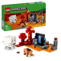 LEGO® Minecraft 21255 Hinterhalt am Netherportal