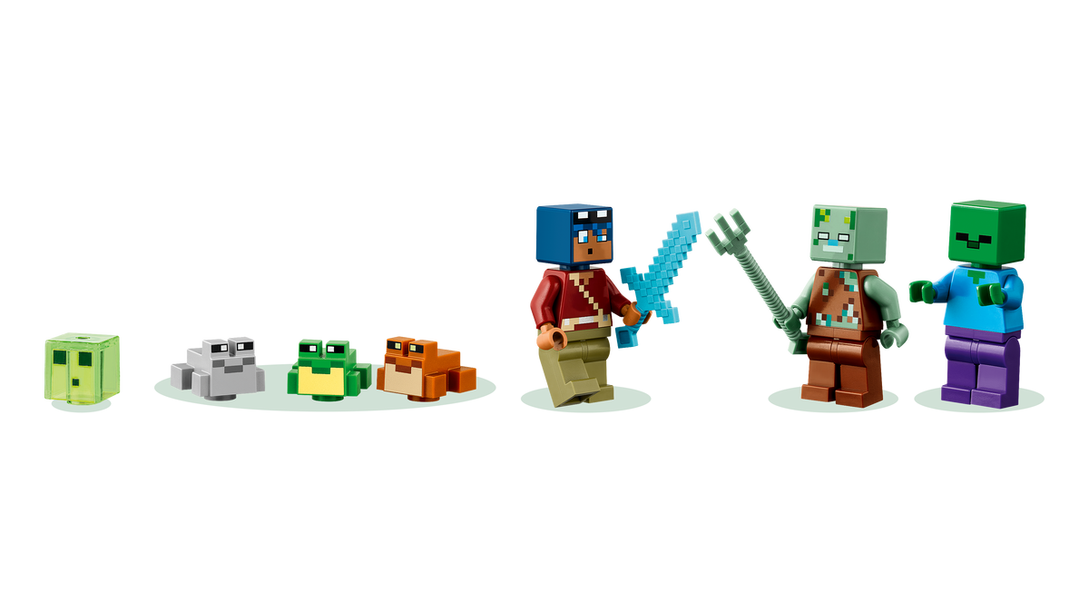 LEGO® Minecraft 21256 Das Froschhaus – Detailansicht 2