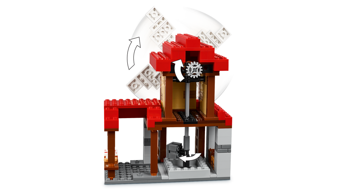 LEGO® Minecraft 21262 Die Windmühlenfarm – Detailansicht 2