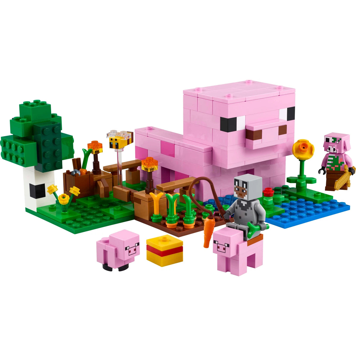 LEGO® Minecraft 21268 Das Babyschwein-Haus – Ansicht 2