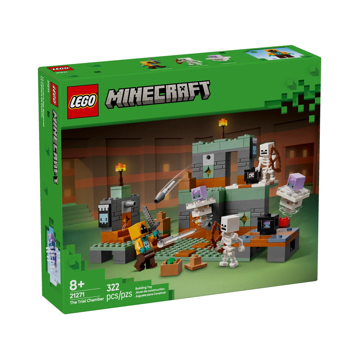 LEGO® Minecraft 21271 Prüfungskammern – Ansicht 1