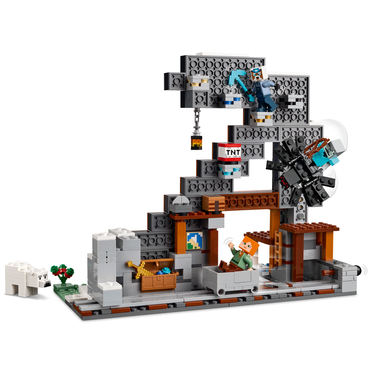 LEGO® Minecraft 21277 Die Spitzhackenmine – Detailansicht 1