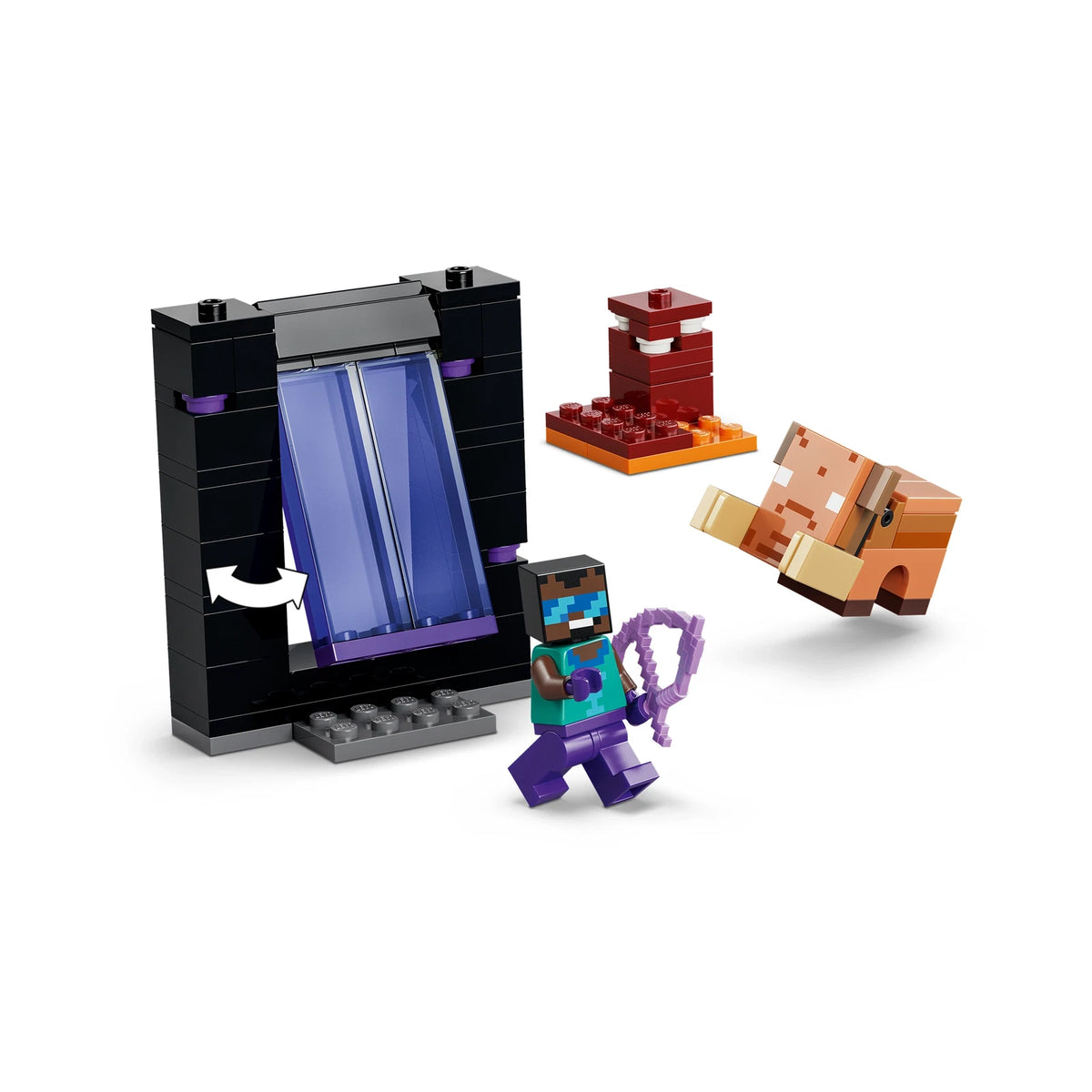 LEGO® Minecraft 21584 Reise durch Nether und Endportal – Ansicht 4