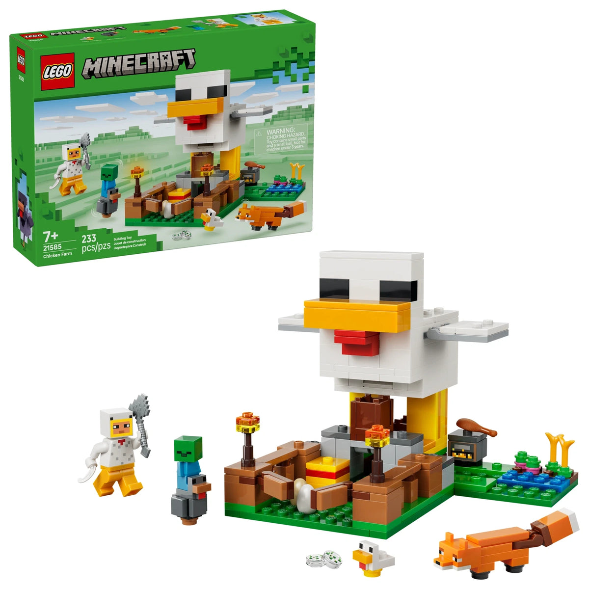 LEGO® Minecraft 21585 Hühnerfarm – Ansicht 1