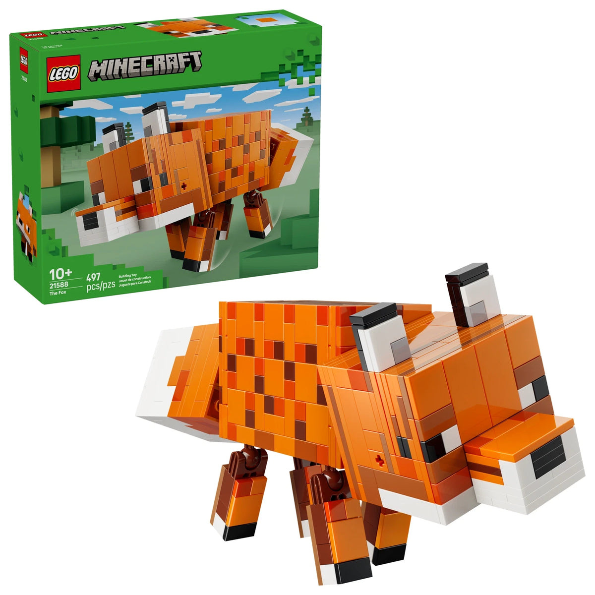LEGO® Minecraft 21588 Der Fuchs – Ansicht 1