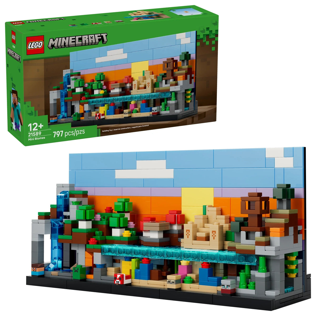 LEGO® Minecraft 21589 Mini-Biome – Ansicht 1
