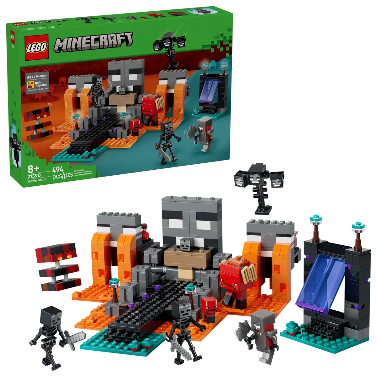 LEGO® Minecraft 21590 Duell mit dem Wither – Ansicht 1