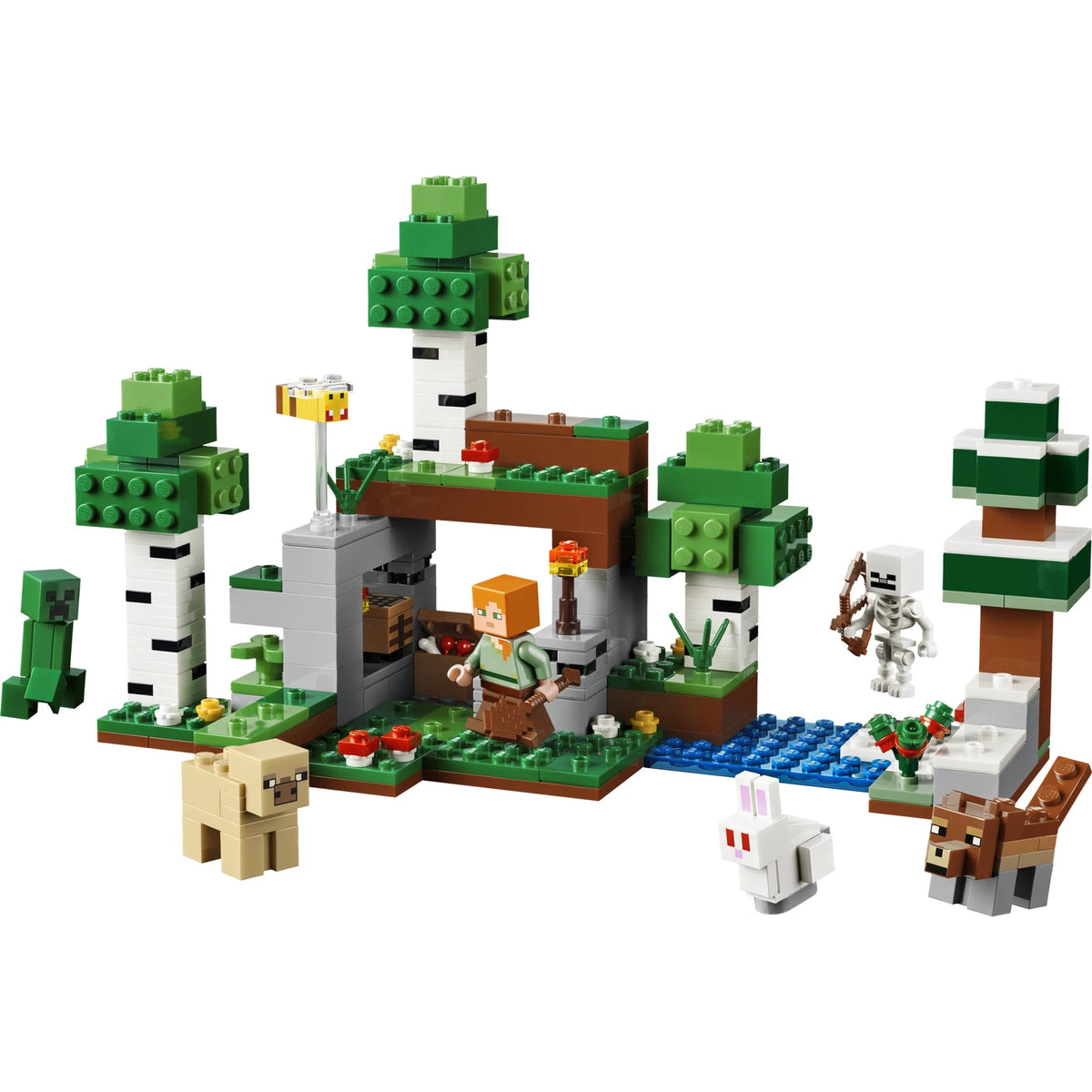 LEGO® Minecraft 21593 Erstes Abenteuer in der Nacht – Ansicht 2